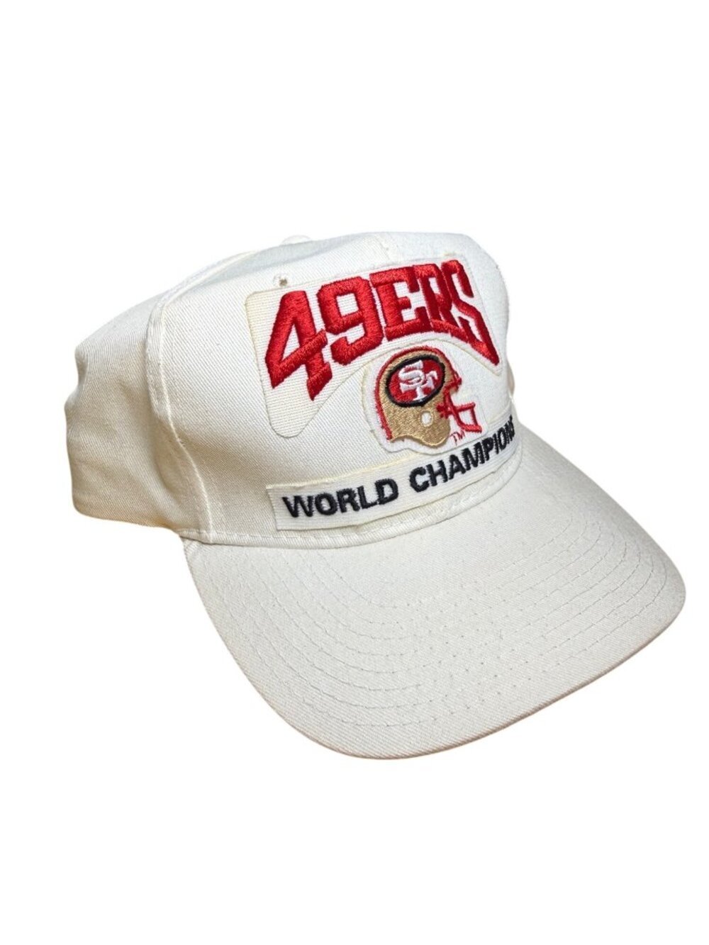 Vintage New Era San Francisco 49ers World Champions Hat Cap Snapback Super Bowl